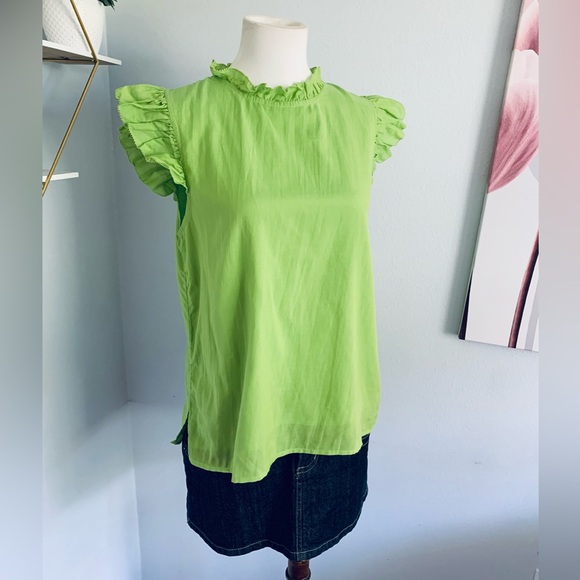 CAMI NYC • Ulla Top in Kiwi • SZ S • Retail $165 - Picture 6 of 13